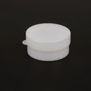 50pcs Plastic Cosmetic Sample Container 5 Grams Jars Pot Small Blank White