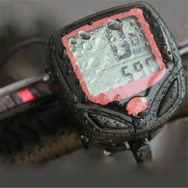 Display Riding Cycling Stopwatch Bike Computer Speedometer Bicycle Odometer