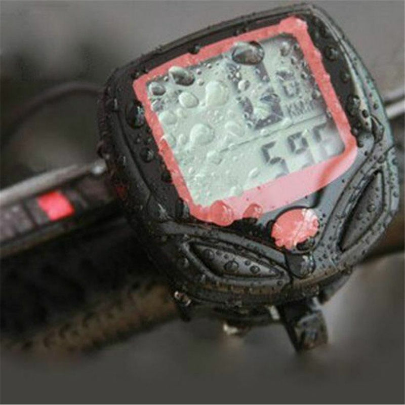 Display Riding Cycling Stopwatch Bike Computer Speedometer Bicycle Odometer
