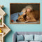 5D DIY Diamond Painting Sleeping Girl Dog Cross Stitch Embroidery Mosaic