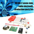 7 Tubes AM Radio Electronic HX108-2 DIY Kit Electronic FAST Learning R5L3