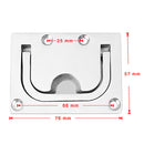 Marine Deck Hatch Cover Flush Pull Lift Handle Ring Boat Yacht Hardware Newly
