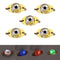Fishing Lure Trap Light LED Underwater Eye Fishing Squid Bait Lamp (White)