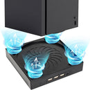 3 Speed Adjustable Game Console Cooling Fan Holder Dock Base for Xbox Series X