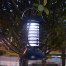Bug Zapper Solar Powered Portable Outdoor Mosquito Killer Fly Trap Lantern Newly
