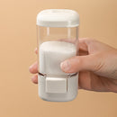 Salt Control Bottle Press Quantitative Seasoning Jar BBQ Limit Salt Shaker Newly