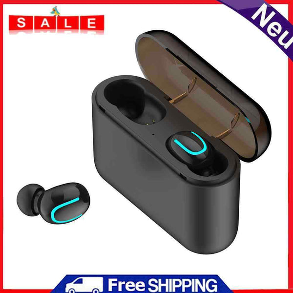 HBQ-Q32 TWS Bluetooth In Earbuds Sports Earphones Power Bank with Microphone