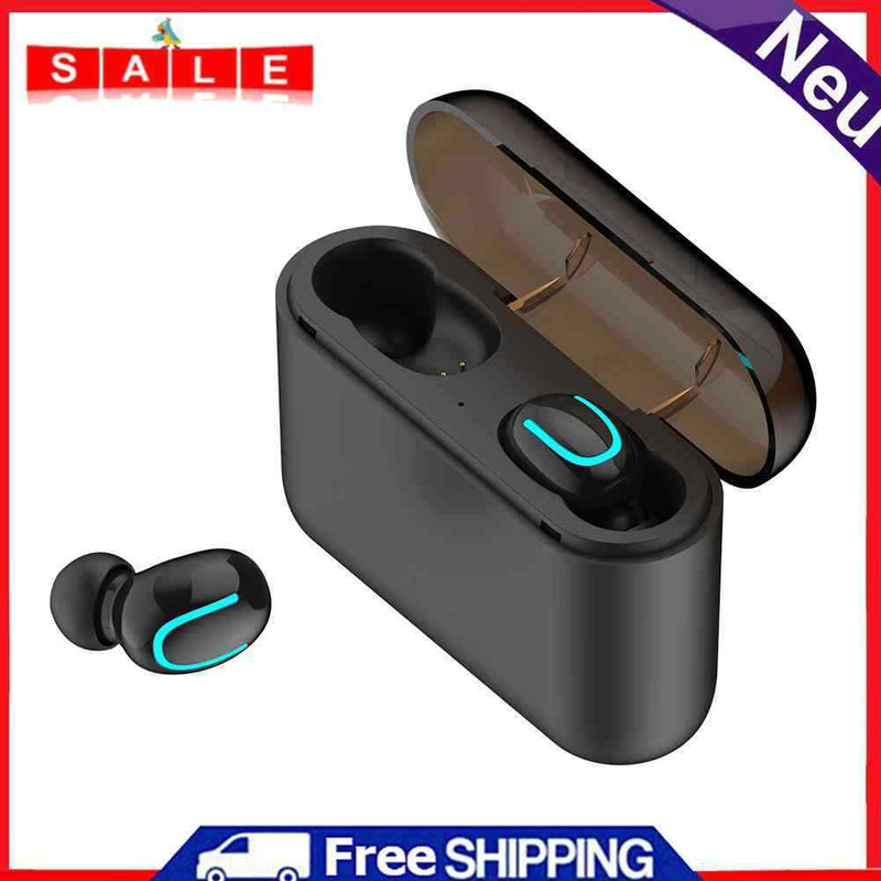 HBQ-Q32 TWS Bluetooth In Earbuds Sports Earphones Power Bank with Microphone