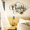 Merry Christmas Self-Adhesive Wall Stickers PVC Removable Background Wall Decals