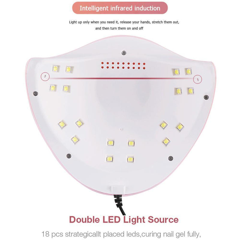 Compact Fast Drying Infrared Induction UV LED Lamp Nail Dryer Nail Art Tools