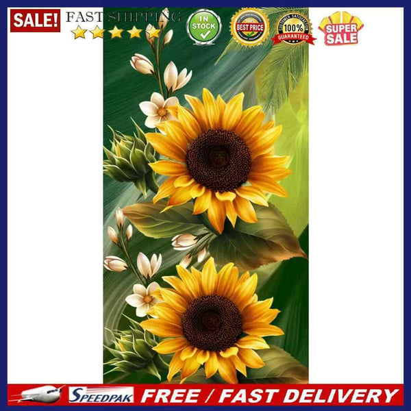 5D DIY Diamond Painting Sunflower Full Square Drill Mosaic Rhinestone Picture