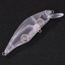 Transparent Fishing Hard Lures Wobblers Crankbaits Bionic Baits Fishing Tackles