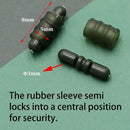 Fishing Rigs Connector Bead Terminal Bead Line Holder Trough Fishing Feeder