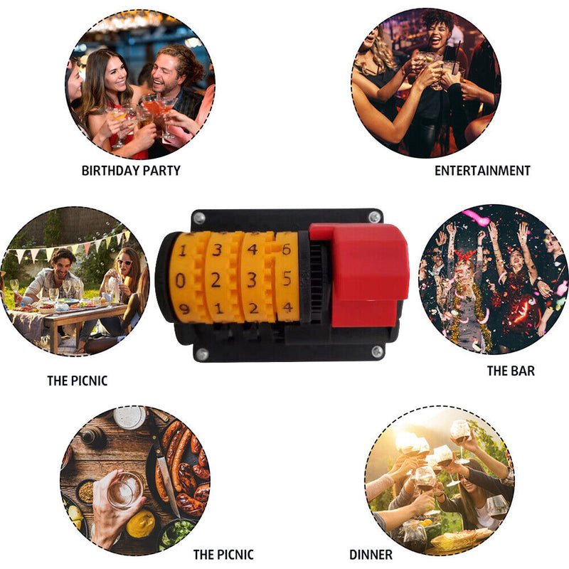 Creative Counter Bottle Opener Wall Mounted Beer Can Opener with Precise Numbers