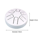 6 Tone Pocket Drum Funny 3.8 Inch Children Percussion Instrument with Drumsti