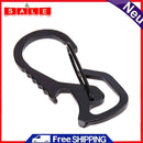 10Pcs Stainless Steel Bottle Opener Cap Lifter Screwdriver Card Tool (Black)