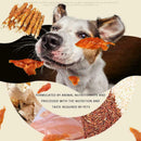 Chicken Wrapped Jerky Beef Twists - snacks, chews, rawhide treats, G2V6