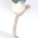 Handmade Wooden Beads Eucalyptus Napkin Rings Faux Greenery Napkin Holders
