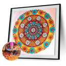 DIY 5D Mandala Flower Diamond Painting Kit Part Special Shape Rhinestone Drawing