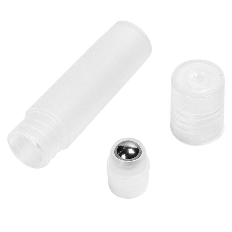 10pcs 5ml Empty Plastic Roll On Bottles Roller Ball Essential Oil Perfume