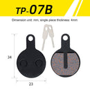1 Pair MTB Mountain Road Bicycle Disc Brake Pads BB5 M446 Electric Cycling Parts