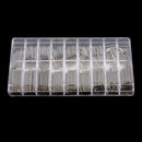 360pcs 8-25mm Watchband Stainless Steel Spring Bars Repair Strap Link Pins Newly