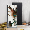 Feather Writing Quill Pen Ink Bottle Set Collection Calligraphy Stationery Newly
