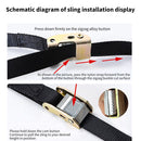 Fitness Ring with Adjustable Buckle Straps Non-Slip Gym Ring for Exercise