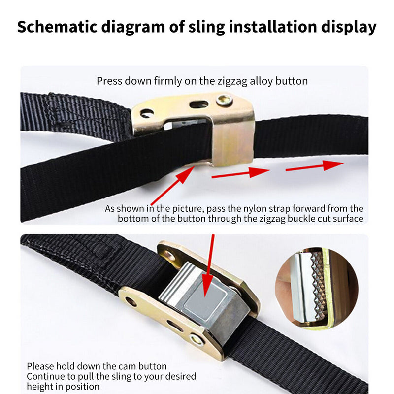 Fitness Ring with Adjustable Buckle Straps Non-Slip Gym Ring for Exercise