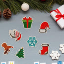 DIY Christmas Full Drill Round Diamond Painting Stickers Children for Home Decor