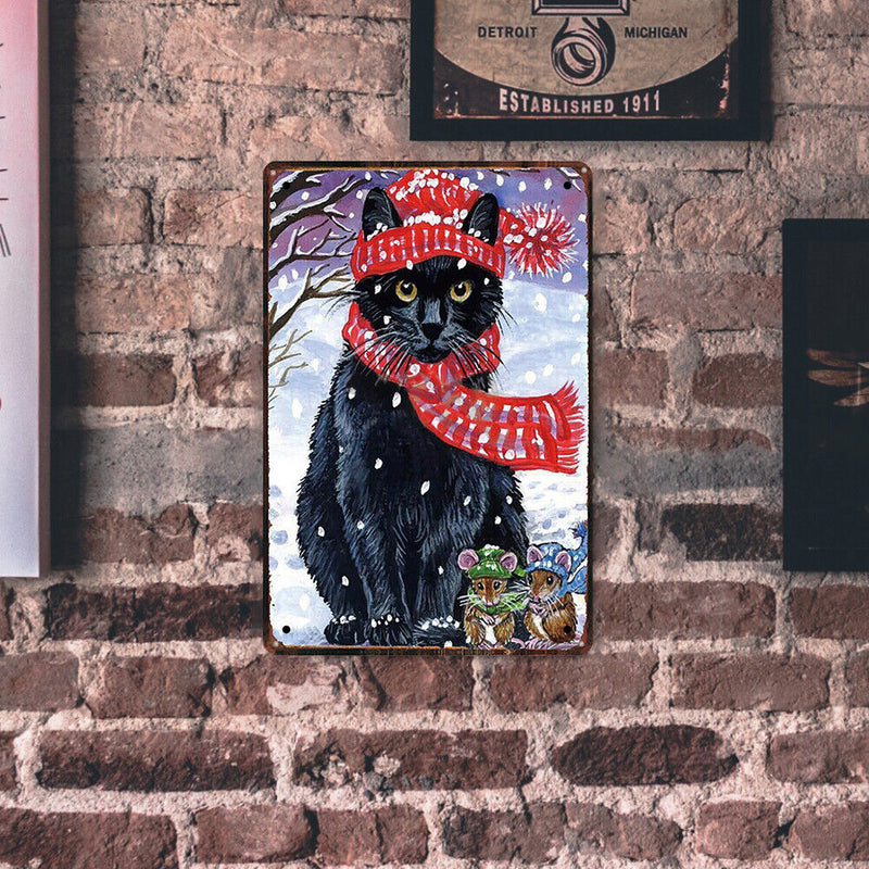 #A Pug Retro Metal Plate Tin Sign Plaque Wall Home Decor Iron Painting Accesso