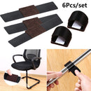 Anti-front Tilt U Shaped Tube Caps Damper Stool Chair Leg Pad Pipe Clamp