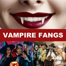ABS Vampires Fangs Harmless Portable Scarecrow Fangs for Halloween Party Su