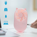 #A USB Rechargeable Mini Fan Adjustable 3 Gear Summer Personal Pocket Cooling Fa