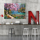 DIY 5D Diamond Painting Full Round Mosaic Landscape Handmade Picture Home Decor