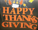 Large Happy Thanksgiving Magnetic Garage Door Banner Refrigerator Etc..