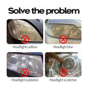Car Headlight Polishing Agent Headlamp Polish Renovation Kit Auto Accessories