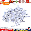200pcs Aluminum Bike Bicycle Brake Shifter Inner Cable Tips Wire End Cap Newly