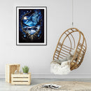 5D DIY Diamond Painting Kits Wolf Full Round Drill Wall Decor Art Crafts Mosaic