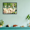 Painting By Numbers DIY Kit Swans Canvas Oil Art Picture Home Wall Decor Artwork