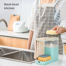 Soap Dispenser with Sponge Holder Sink Dish Soap Pump Dispenser for Kitchen