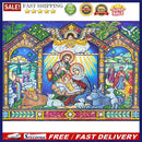 5D DIY Special Shaped Diamond Painting Religious Embroidery Kit Home Needle