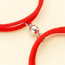 for Women Men Magnet Bracelet Stainless Steel Rope Bracelet Gift For Couple