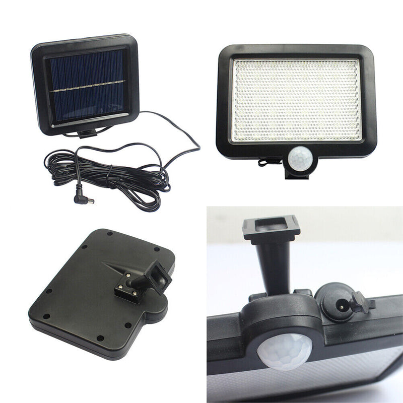 56 LED Solar Power Motion Sensor Waterproof Outdoor Garden Security Lamp Newly