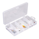 Rotating Sequins Lures with Color Feather Belt 3 Treble Hooks Fishing Tackles