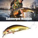 #A Luminous Fishing Lures 7cm 11g Hard Bait Lure with Treble Hooks Sea Pesca Tac