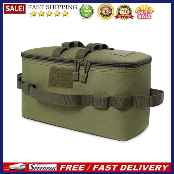 Outdoor Camping Gas Tank Storage Bag Large Capacity Ground Nail Cookware Ho
