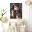 Frameless Oil Paint By Numbers Wall Art Posters Picture Craft Kit Home Gift