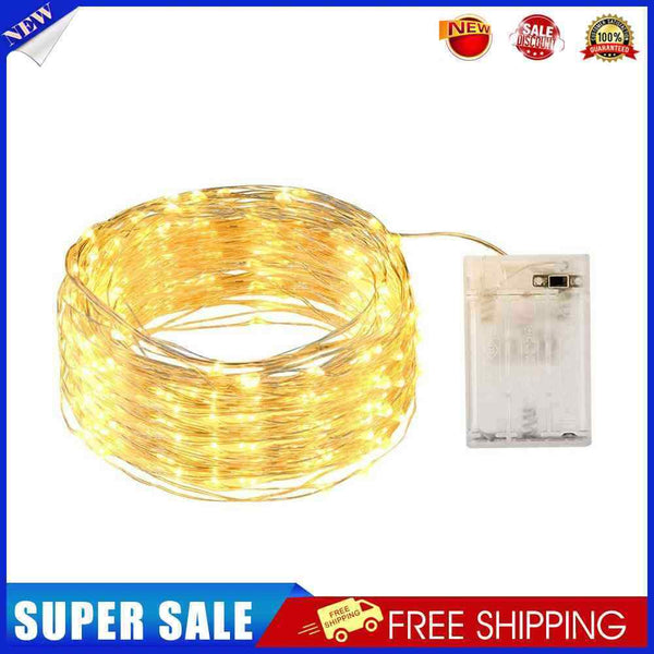 2m LED String Light Fairy Night Christmas Garland Room Decor (Warm Light)
