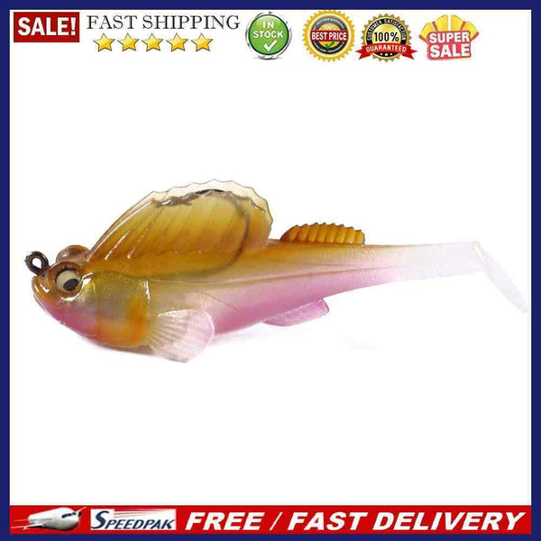 T Tail Jumping Fish 4cm 14g Lures Plastic Artificial Wobbler Soft Fishing Bait